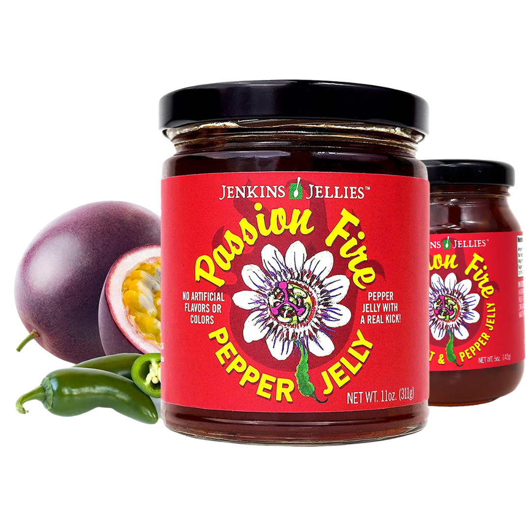 フェイスジェル・ゲル Haminn Jenkins Jellies Passion Fire Pepper Jelly – Sweet & Spicy Tropical Jel