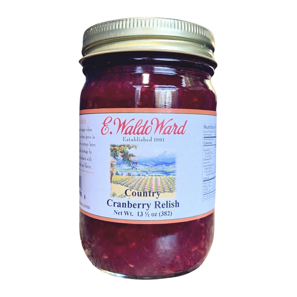 E. Waldo Ward Country Cranberry Relish, 13.5 oz.