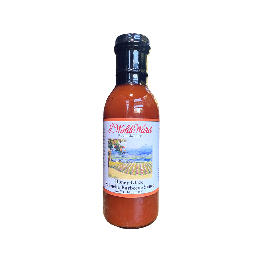 E. Waldo Ward Honey Glaze Sriracha Bbq Sauce, 14 oz.