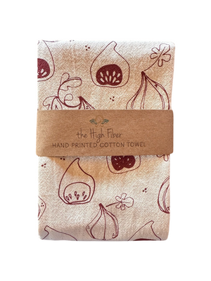 
                  
                    Load image into Gallery viewer, Fig Kitchen Tea Towel | Handcrafted by The High Fiber
                  
                