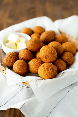 
                  
                    Load image into Gallery viewer, Old School Brand Hushpuppy Mix | Perfect with Jenkins Jellies Pepper Jelly
                  
                