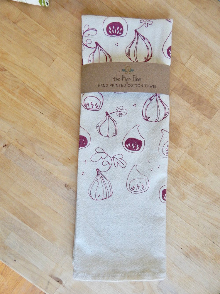 
                  
                    Load image into Gallery viewer, Fig Kitchen Tea Towel | Handcrafted by The High Fiber
                  
                