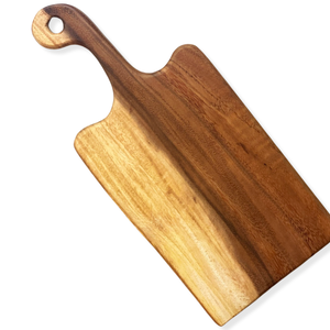 
                  
                    Load image into Gallery viewer, Tuckahoes Hardwood Charcuterie board with handle, Live edge
                  
                