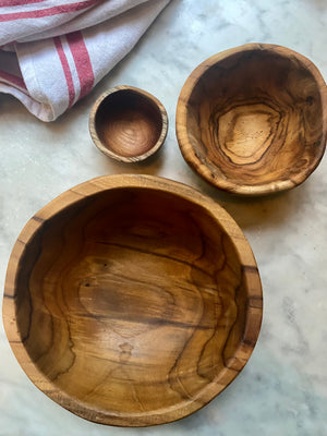 
                  
                    Load image into Gallery viewer, Tuckahoe Hardwoods Wooden Nesting Bowls, Set Of 3
                  
                