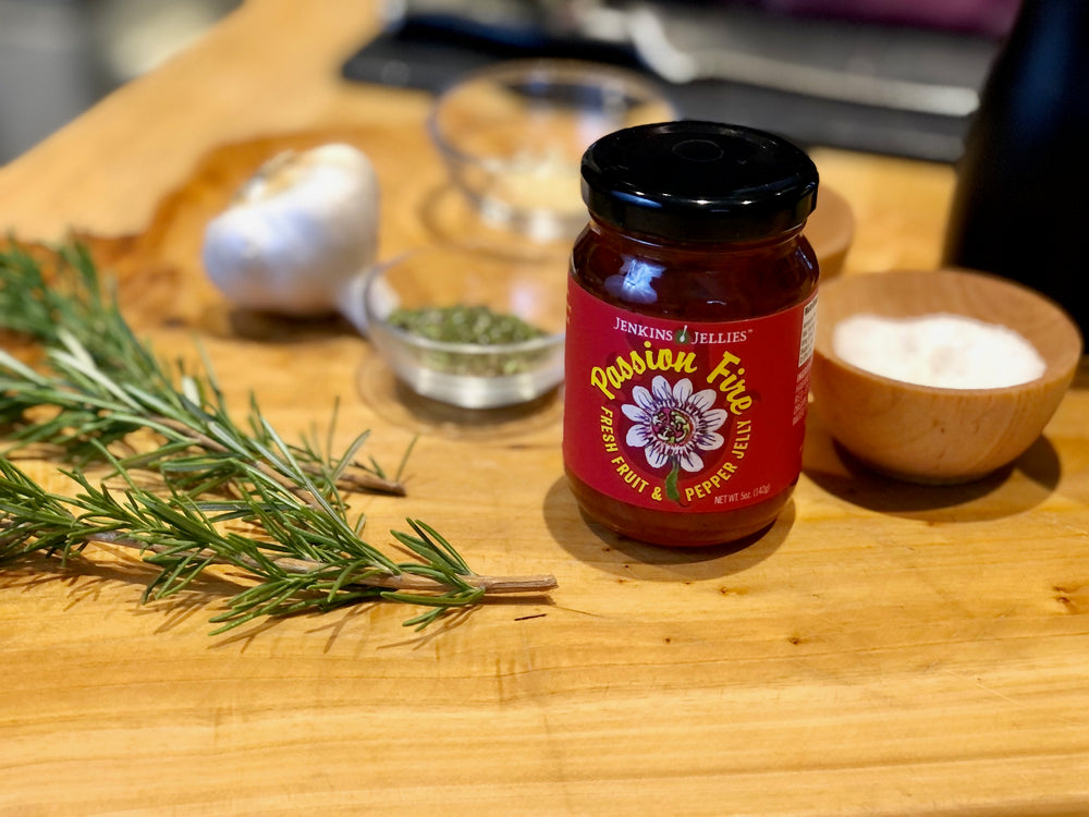 
                  
                    Load image into Gallery viewer, Jenkins Jellies Passion Fire Passionfruit Hot Pepper Jelly
                  
                