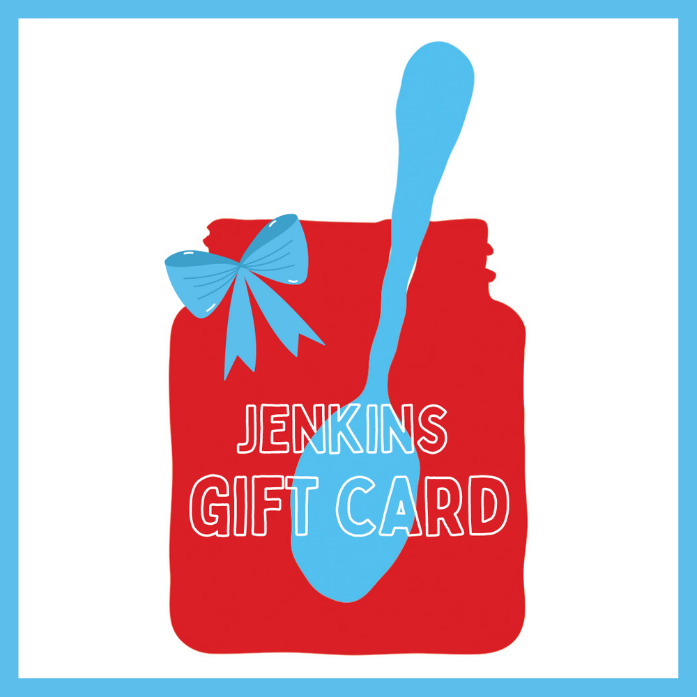 Jenkins Jellies Gift Card, $10 - $25 - $50 - $100
