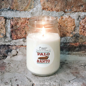 
                  
                    Load image into Gallery viewer, Edgewater Candles Palo Santo Soy Candle, 12 oz.
                  
                