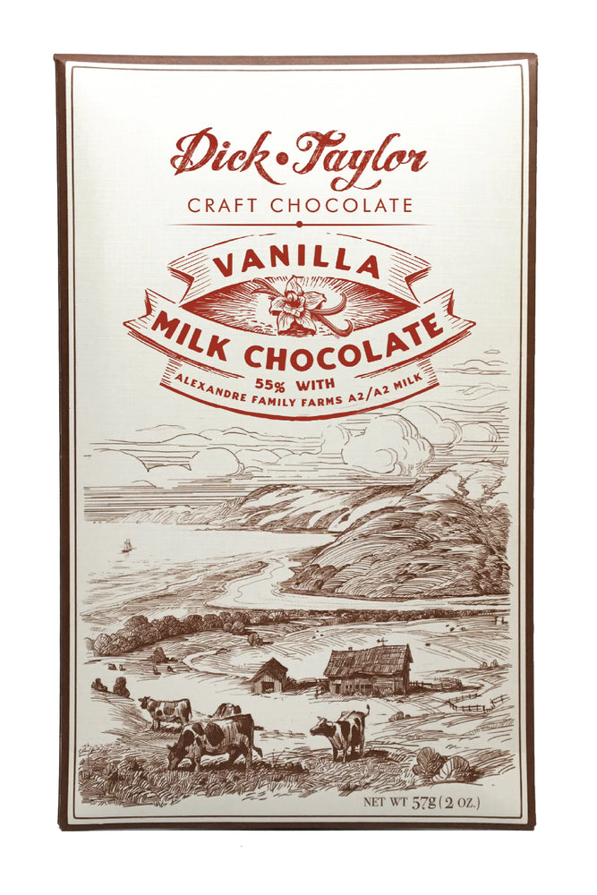 Dick Taylor Vanilla Milk Chocolate Bar